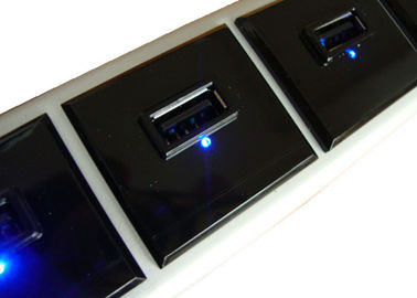 چندگانه 9 پورت USB شارژ قدرت نوار محافظت از مدار کوتاه ETL FCC CE