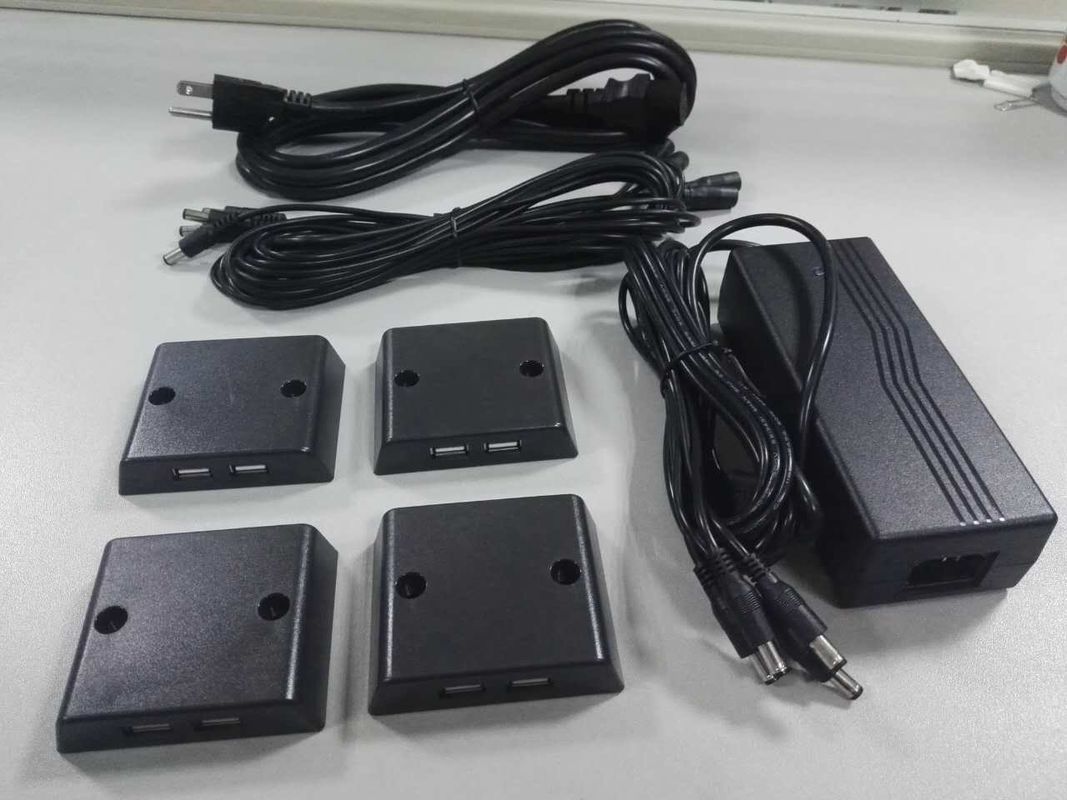 2 آداپتور برق شارژر پورت USB، کوه سطح قابل حمل شارژر چند منظوره USB