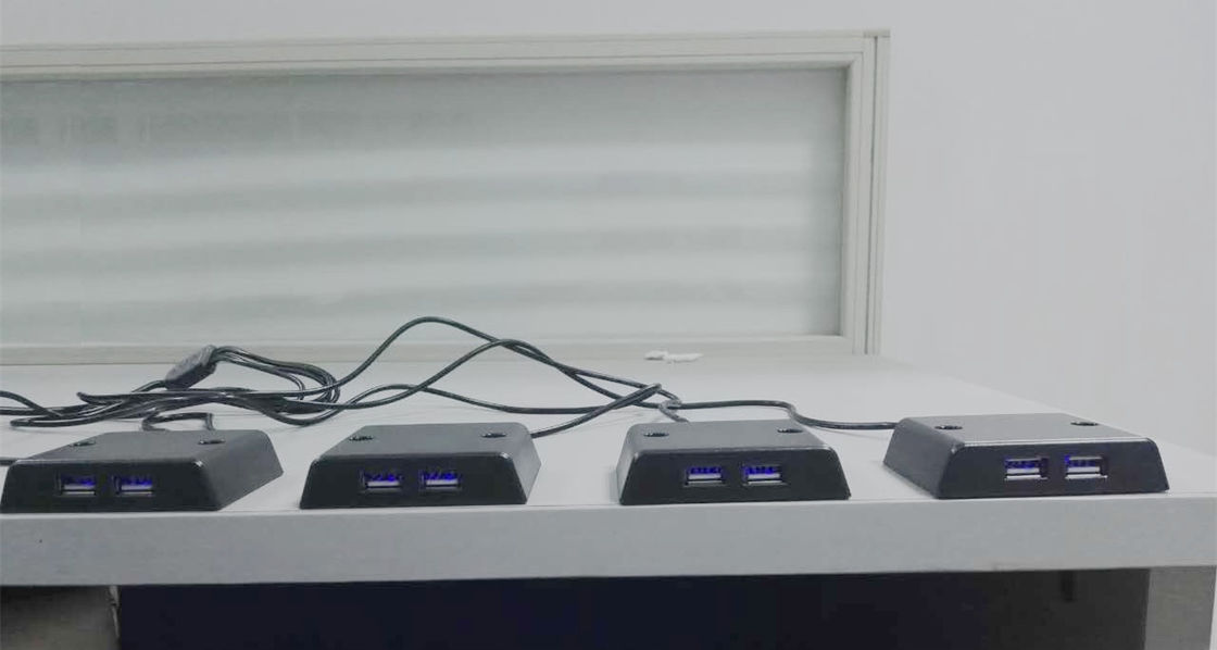 2 آداپتور برق شارژر پورت USB، کوه سطح قابل حمل شارژر چند منظوره USB