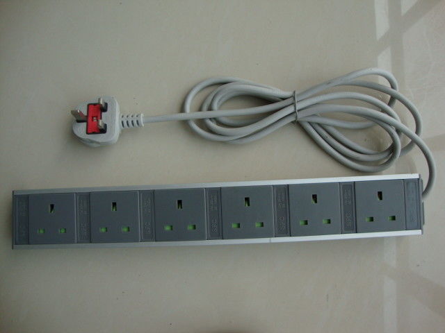6 نوار قدرت European Power، Multi Plug Power Cord Power Bar