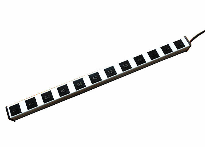 12 پورت 2.0 USB شارژ نوار قدرت، چند خروجی USB قدرت شارژر با سرعت بالا