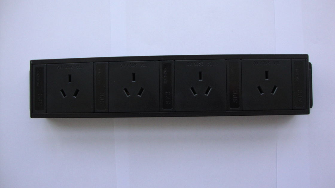 استرالیا 4 Jack Power Profile Power Bar، IEC320 C13 AC PDU Power Distribution Unit