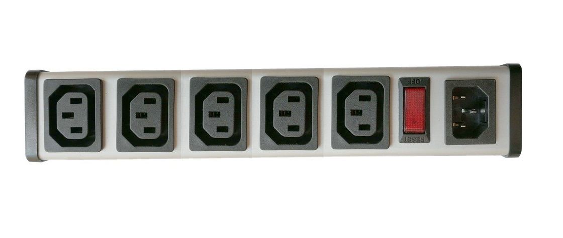 لیست UL C-UL IEC 5Jacks 15A Overload Protector Outlets Power Strip