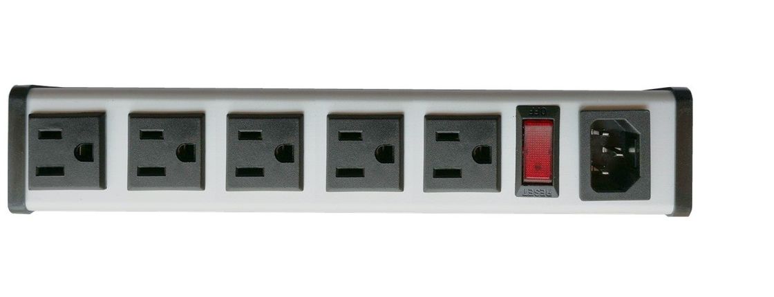 SFC-IEC-A1B سری 5 تا 14 "15Amp فلزی قدرت سخت افزاری با 5 اکتوپری