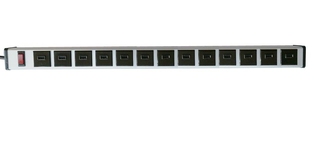 چند منظوره 13 پورت USB شارژ نوار نوار نوار AU / EU / UK / US Plug 5V 2.1A