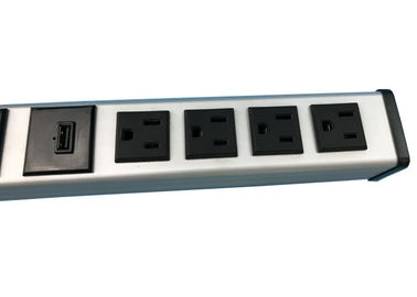 پریز برق چندگانه با پورت های USB برای خانه / دفتر، سوکت های فرمت برق